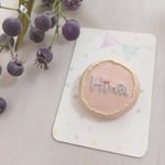  𓈞 お気に入りの色で作る 𓈞【お名前ブローチ】