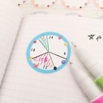 【24時間シール】手帳 日記 カレンダー スケジュール 手帳