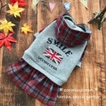 ★オーダー★レッド★ユニオンジャックパーカーワンピ犬服