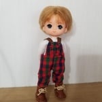 オビツ11　服　サロペット　オーバーオール　お揃い