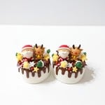 クリスマスケーキ(サンタ&トナカイ)