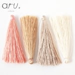 [S1810-8-pirb]【各2本】 高品質ロングタッセル 4色アソート スモーキーピンク アイボリー ライトベージュ ベージュ