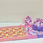 mame33320様オーダー作品☆通園・通学☆ ランチョンマットセット