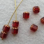 君を想う　チェコビーズ　6mm 8個