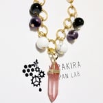 送料無料 恋するあなたを応援するローズクウォーツの天然石バッグチャーム