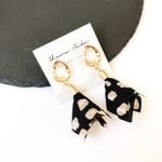 【pierce限定】leopard tassel pierce 