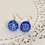 星と雲のドームピアス