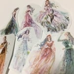シールフレーク【princess girls】７枚