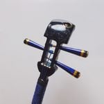 かんざし（三味線）花紺青　月