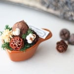 クリスマスにも♪木の実の秋冬アレンジメント