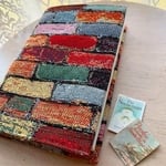 送料無料レンガデザインブックカバー