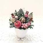 『クリスマスのミニアレンジ』 プリザーブドフラワー