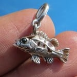 お魚シルバー　めばるペンダント