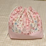 キッチン柄 パッチワークのお弁当袋 