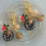 送料無料✳︎リースドーナツのクリスマスバッグチャーム
