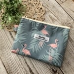 Ｙ様ご予約品  ポケットティッシュポーチ   フラミンゴ