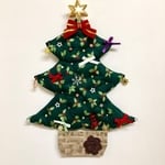 クリスマスツリー壁掛け38