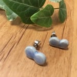 陶器のみずいろ 丸まるピアス