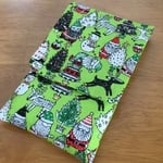 全部布製スマホケースクリスマス（赤）