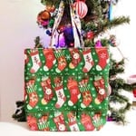 新作USAクリスマスソックス×カラフル飴バッグ