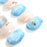 再販×13★水面と砂浜～貝殻とお星さまを添えて～