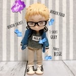 オビツ11  フード付きアウター  Tシャツ パンツセット
