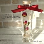 ハーバリウム  赤い薔薇