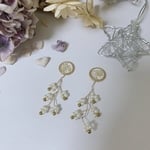 レジンと小枝ピアス☆イヤリング
