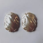 ラスト1セット◆ デッドストック  45mm パール カボション  