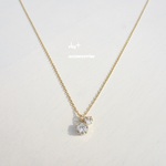 happymoco様ご予約専用　simple twins necklace　双子ちゃんネックレス