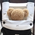 【再販☆8】☆エルゴアダプト☆エルゴ360☆　オムニ360　☆よだれカバー&首回りカバー☆グレーストライプ