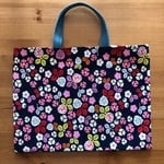 花柄レッスンバッグ