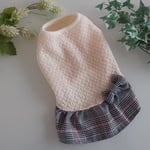 オーダー可・特別お値下げ！！ふんわり編みニットワンピース　冬服