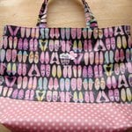 ★ラミネートバッグ＊おしゃれシューズが可愛い☆ブラック★