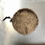 エコファーのまるいポーチ 直径12cm