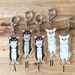 ＜受注制作＞チワワキーホルダー　＜お色をお選びください＞