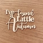 minaco.lovewancoさん監修 I've found a little Autumn タイトルチップボード(3つ入り)