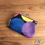 親子がま口財布 マーブル
