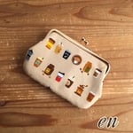 親子がま口財布 カフェタイム