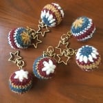 オーナメントボールのキーホルダー☆
