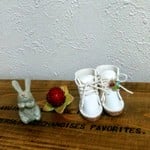 リカちゃん用　天然石ブーツ　white