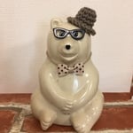 しろくま貯金箱用 ハット&蝶ネクタイ&メガネ セット