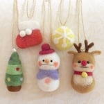 羊毛♤クリスマスオーナメント♤