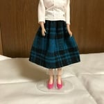No.3347りかちゃんのクールなチェック柄のスカート
