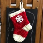 クリスマスオーナメント(ソックスレッド)