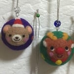 羊毛フェルト❤︎クリスマスオーナメント
