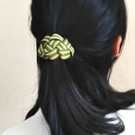 ハーブティのヘアゴム*ﾟクラフトバンドﾟ*