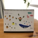 2019卓上カレンダー