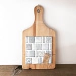 ※オーダー用i様   ルーメンタイル鍋敷きウッドプレート