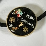 🎄クリスマス🎁サンタさんのプレゼントヘアゴム  レジン